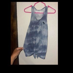 Abercrombie Kids Blue Tie-Dye Tank Top